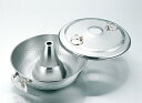 ステンレスしゃぶ鍋 シャロル26cm(0388040)湯豆腐 すき焼き 水炊き 卓上 日本製 ギフト【ガス火専用】