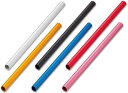 つめた〜いアルミストロー ビバレッジ 径11mm(443482)(シルバー/ゴールド/ブラック/ブルー/レッド/ピンク)クール 冷たく感じる スムージー タピオ...