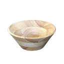 サラダボウル ナチュラル 16cm 中(30075)ウッド 天然木 合板 木の器 皿 小鉢