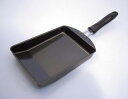 IHクッキング玉子焼き(KS-2740)鉄製 スチール 巻き取りやすい 傾斜付き お弁当 朝食 エッグパン 新潟県 燕市【日本製】
