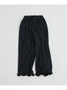 【SALE/30%OFF】frill easy pants LAATO ラート パンツ その他のパンツ ホワイト【RBA_E】【送料無料】[Rakuten Fa...