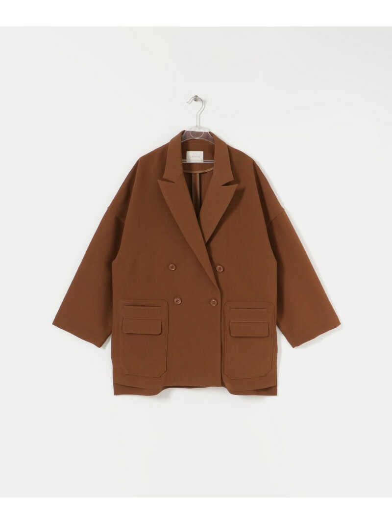 【SALE／70%OFF】OVER JACKET LAATO ラート ジャケット・アウター テーラードジャケット・ブレザー ブラウン カーキグリーン【RBA_E】【送料無料】[Rakuten Fashion]