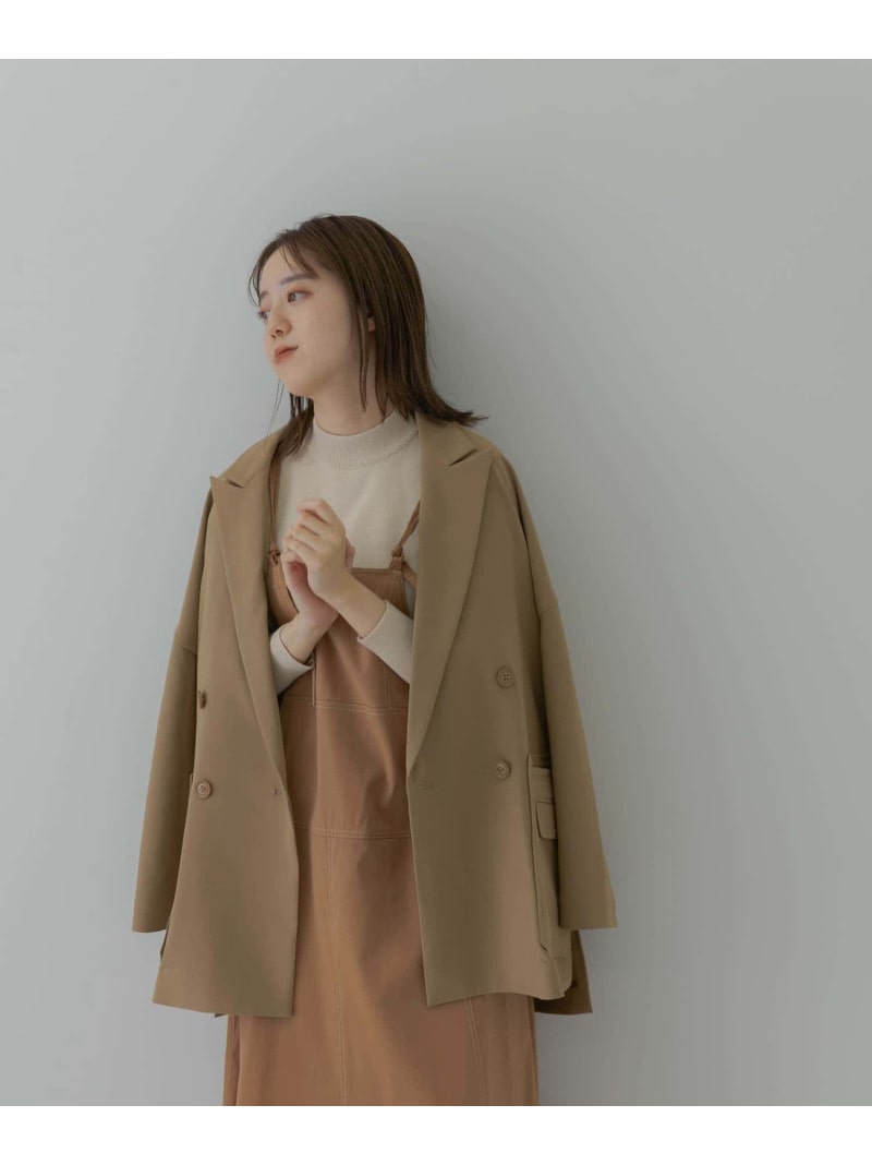 【SALE／70%OFF】OVER JACKET LAATO ラート ジャケット・アウター テーラードジャケット・ブレザー ブラウン カーキグリーン【RBA_E】【送料無料】[Rakuten Fashion]