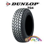 DUNLOP ダンロップ GRANDTREK グラントレック TG4 145R12 6PR サマータイヤ LT バン 4本セット