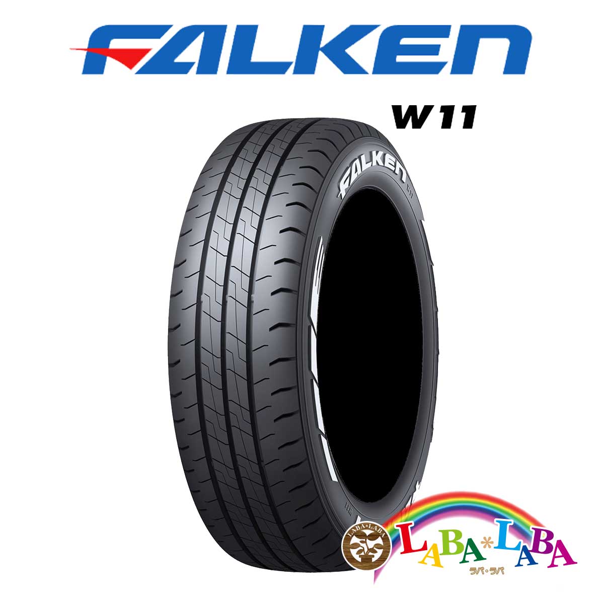 FALKEN ファルケン W11 195/80R15 107/105N サマータイヤ ホワイトレター