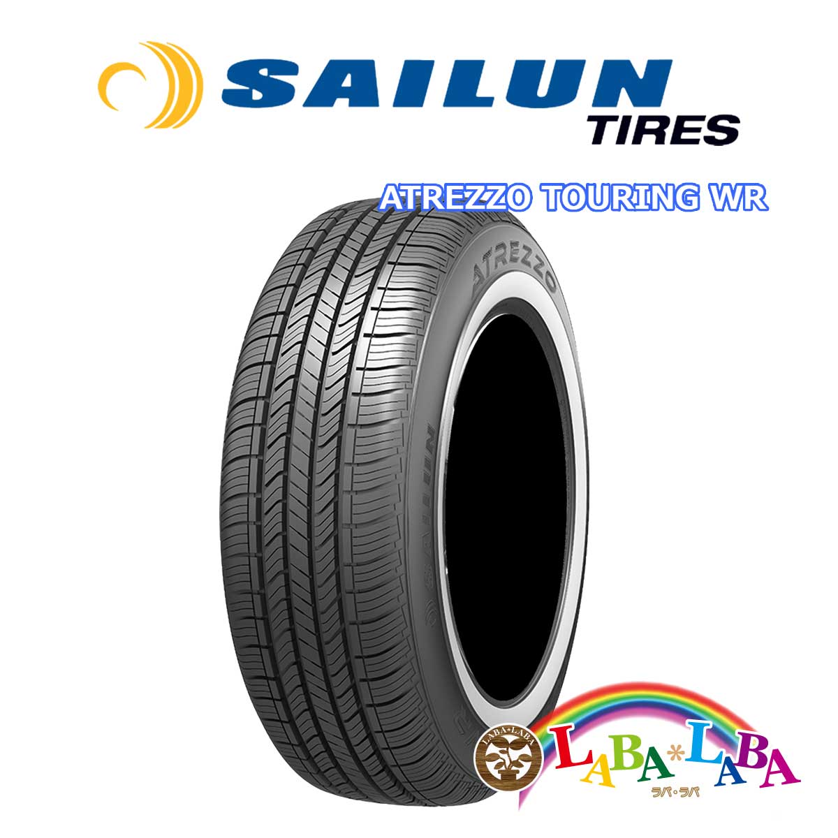 SAILUN サイレン ATREZZO TOURING アトレッツォ WR 225/70R15 100T サマータイヤ ホワイトリボン 4本セット