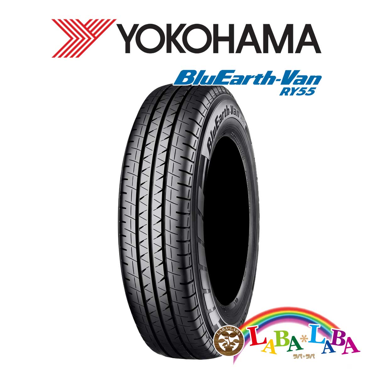 YOKOHAMA ヨコハマ BluEarth-Van ブルーアース RY55 155/80R12 83/81N サマータイヤ バン LT 4本セット