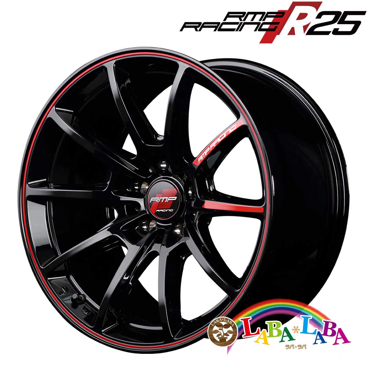ホイール 17インチ 17×8.0J +46 PCD114 5穴 MID RMP Racing R25 4本セット (1780 +46 114-5H)