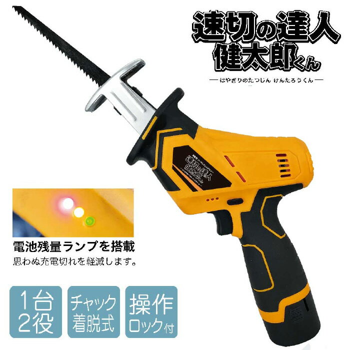 電動のこぎり コードレス 充電式 粗大ゴミ 解体 高枝 高枝切 電動 のこぎり ノコギリ ハイパワー 軽量 コンパクト 電動工具 粗大ごみ 日曜大工 DIY ガーデニング【送料無料】###ノコギリGT-CW02###