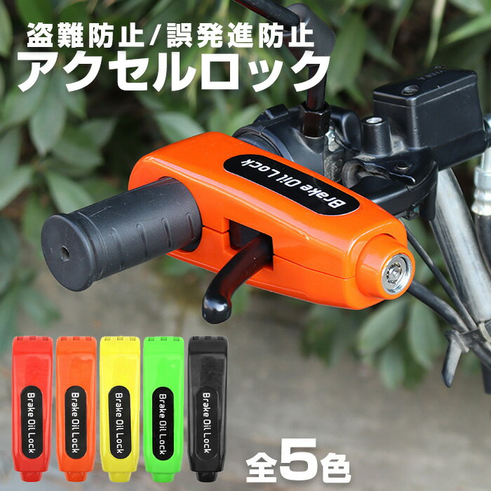 ブレーキレバーロック カギ2本付 ハンドルロック シフトブレーキ固定 バイク オートバイ アクセルロック スクーターグリップロック 盗難防止 セキュリティ強化 セキュリティロック バイクロック 自転車 防犯 バイク 盗難防止 ブレーキロック 送料無料 ###バイク鍵MTCSBS-###