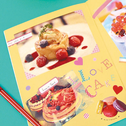 スクラップノートM メリリー《スクラップブック/ミニアルバム/フォトアルバム/手作りアルバム/エコー写真/エコーアルバム/マタニティーフォト/誕生日/スクラップ...