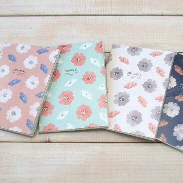 【2019年手帳】スケジュール帳 ダイアリー 【2019年3月始まり】 フルール B6マンスリーType4 (ホワイト ピンク グリーン ネイビー)《おしゃれ/大人/かわいい》【無料ラッピング対象外】