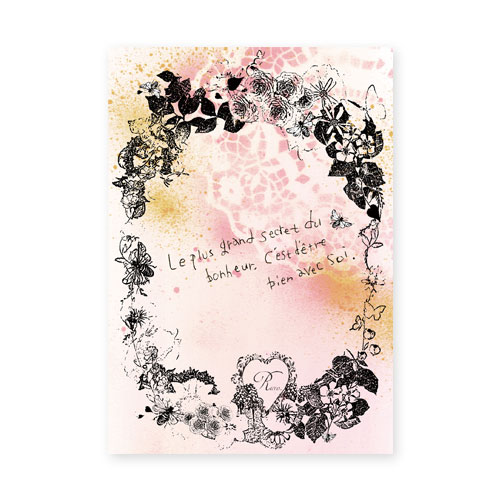 ポストカード 10aw starlab Ricco. 《ギフト/便箋/封筒/手紙/おしゃれ/大人/かわいい/可愛い》【ラボクリップ】