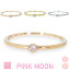 K18PGPINK MOONۥ ԥ󥯥 γ  0.02ct K18YG Pt900 (R-265)