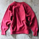 【中古】90's Champion リバースウィーブ クルーネックスウェット USA製 海外直輸入USED品(4)