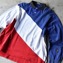 【中古】90's Polo by Ralph Lauren 長袖 ポロシャツ USA製 海外直輸入USED品