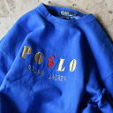 yÁz 90's Polo by Ralph Lauren/t[ N[lbNXEFbg COAUSEDi