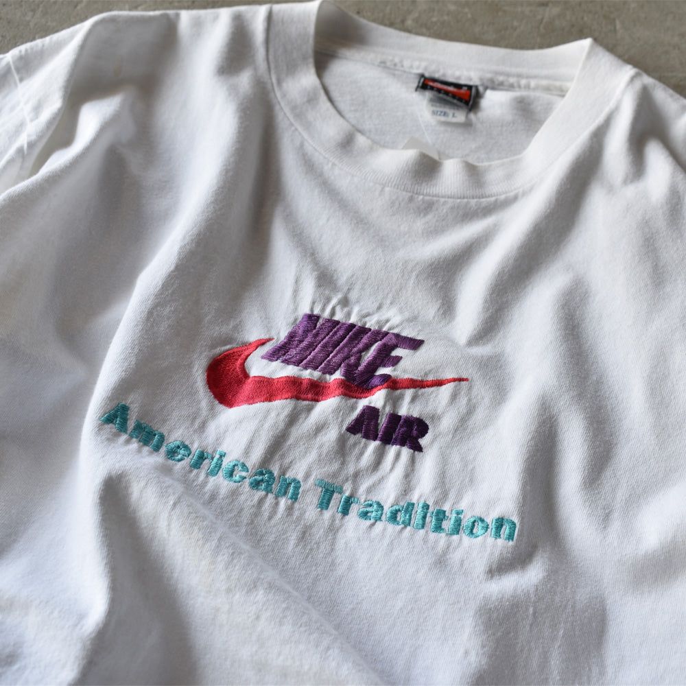 90's　NIKE/ナイキ 刺繍ロゴ Tee　USA製　220628