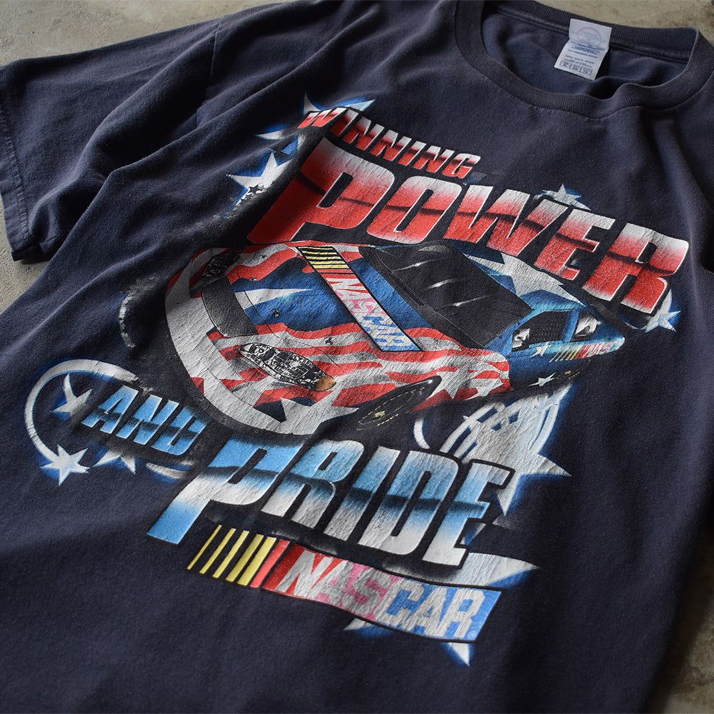 yÁz90's@NASCAR/iXJ[ gWINNING POWER AND PRIDEh [VO Tee@220727