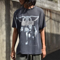 【中古】90's　Aerosmith/エアロスミス フォト Tシャツ　230707