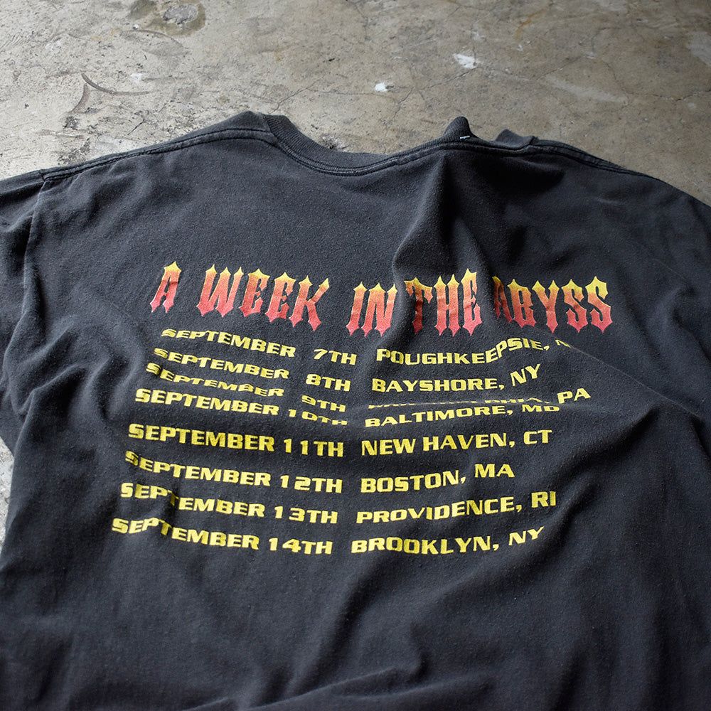 【中古】90's Slayer “A Week in the Abyss“ Tour Tシャツ 240606H