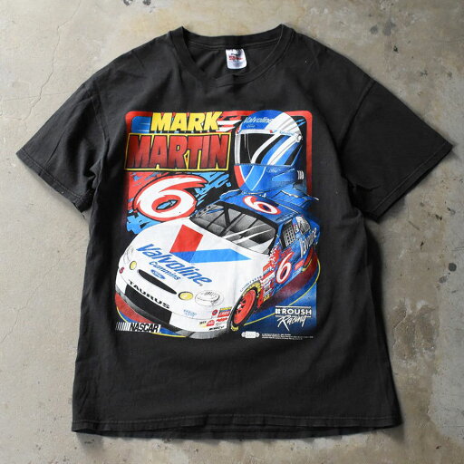 【中古】90's “Mark Martin #6” レーシング Tシャツ 240815 【中古】90's “Mark Martin #6” レーシング Tシャツ 240815