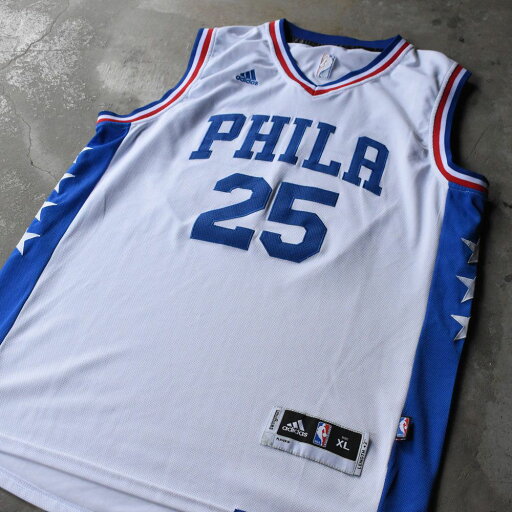 adidas “NBA Philadelphia 76ers / Ben Simmons #25“ バスケ ゲームシャツ 240706 adidas “NBA Philadelphia 76ers / Ben Simmons #25“ バスケ ゲームシャツ 240706