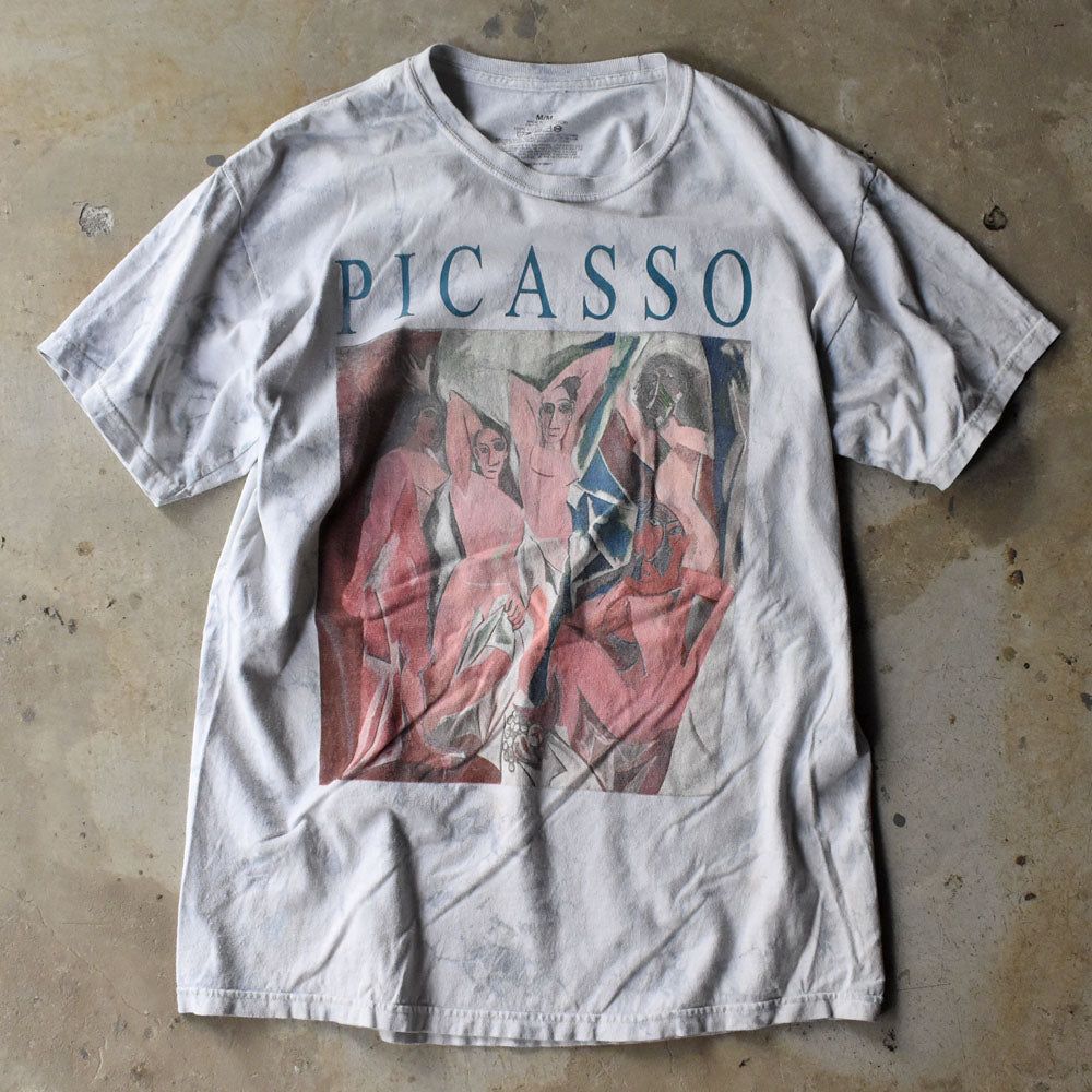 PICASSO / ピカソ “アヴィニョンの娘たち” タイダイ アートTシャツ 240711H