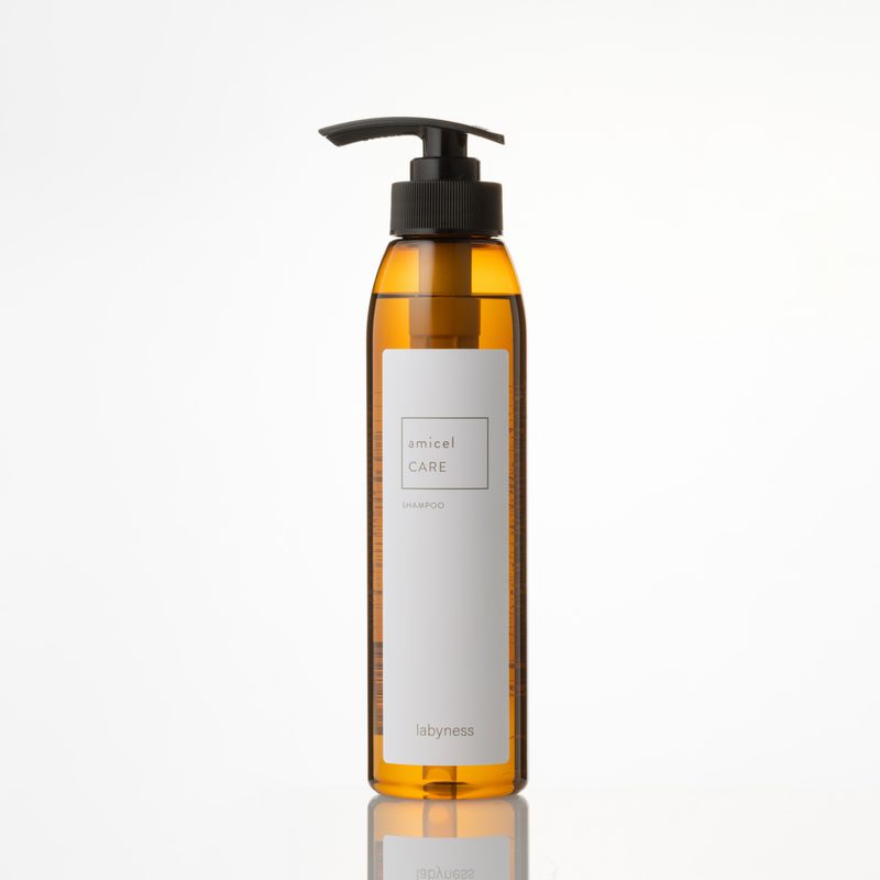 【公式】 ラビネス amicel CARE アミシェル ケア シャンプー 300ml アップル＆ジャスミンの香り アミシェル ケア ダメージ補修 保湿 ノンシリコン / 優しい洗浄成分配合