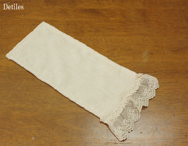 ふんわり立体ローズ柄　タオル地ハーフハンカチ　約12x25cm【ゆうパケット選択可】・バラ柄・花柄・高級感・ハンカチ・半分サイズ・小さめ・持ち歩き・綿100%・お礼・お返し・お祝い・誕生日・記念日・送別・プレゼント・プチギフト