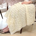 膝掛け 約105×75cm ストレッチジャカード 大判ショール 便利 2WAY 心地よい 可愛い【2207S】