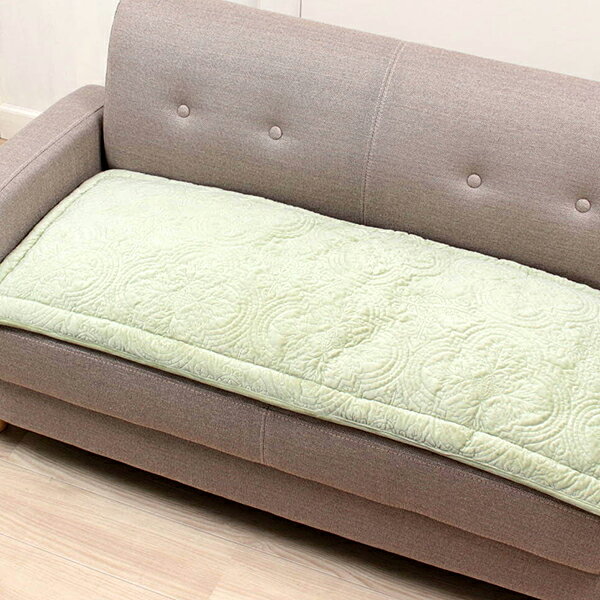 ロングシートクッション 約50×120cm マイクロファイバー ソファ カーシート