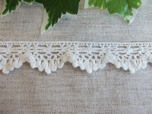 22mm巾　綿ツーウェイ　トーションレース　1m〜（4112）