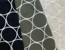 国産綿麻サークルモチーフレース レース生地 レース 生地 刺繍生地 (3色)【1個100cmx50cm】4個までネコポス可能KLM202