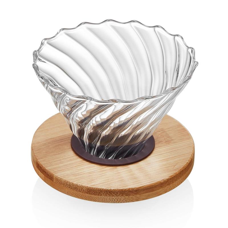 ݥƥ ҡɥåѡ Ǯ饹 ҡɥå ե륿 Coffee Dripper դ 14  ɥå ...