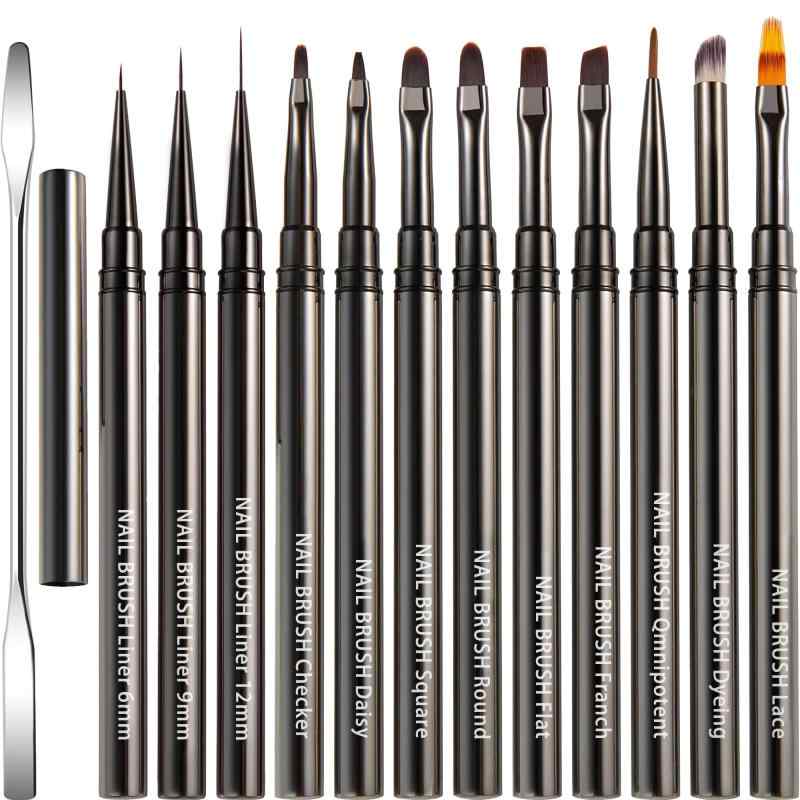 Justit ジェル ネイル 筆 セット ネイル ブラシ セット ジェルネイル 筆 ジェルネイル ブラシ セット ..