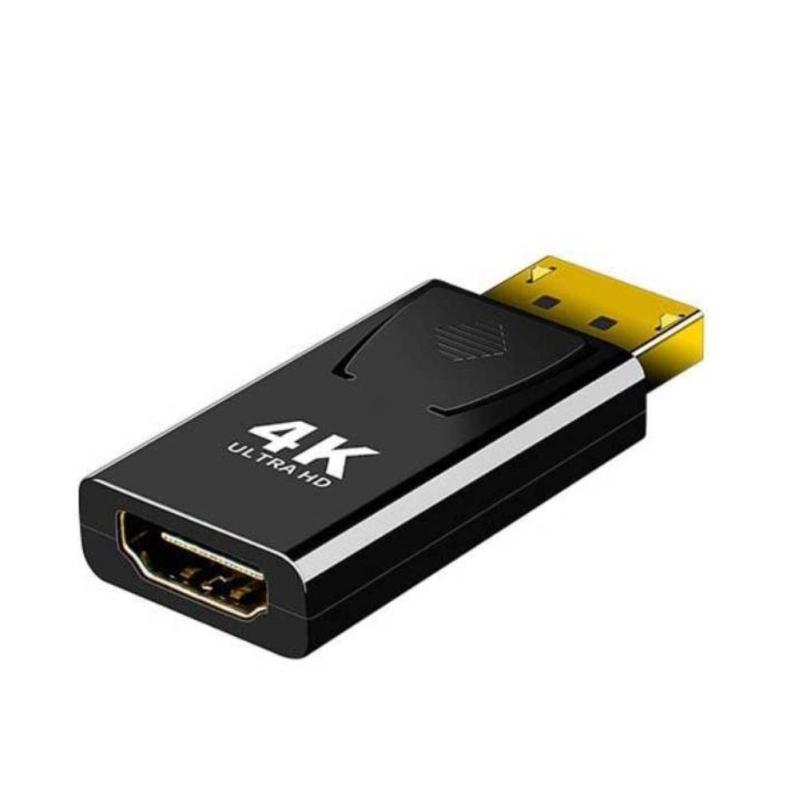 DisplayPort→HDMI変換プラグ dp→hdmi DisplayPortオス HDMIメス 変換アダプター