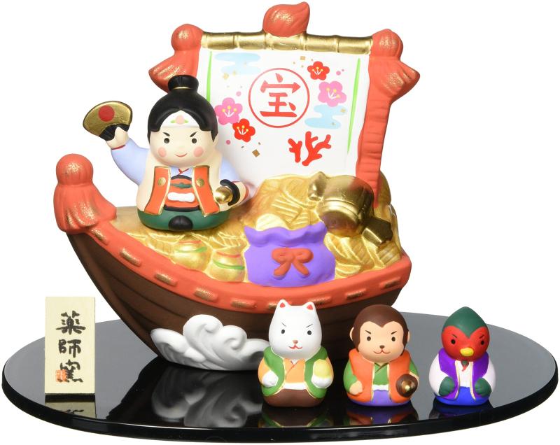 薬師窯 五月人形 端午の節句 錦彩 TOY_FIGURE