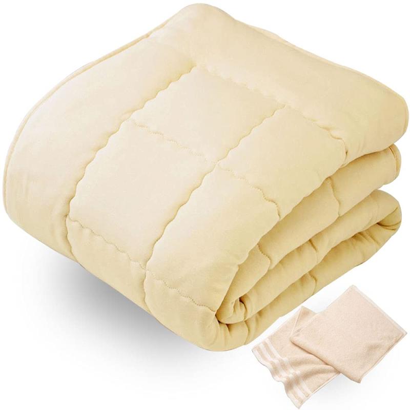 楽天ラシャンスショップキャメル100％ 敷きパッド 日本製 天然屋キャメル屋正規品 スーピマコットンタオル付 暖かい 冬用 春秋 合い 高級 人気 あたたかい 天然