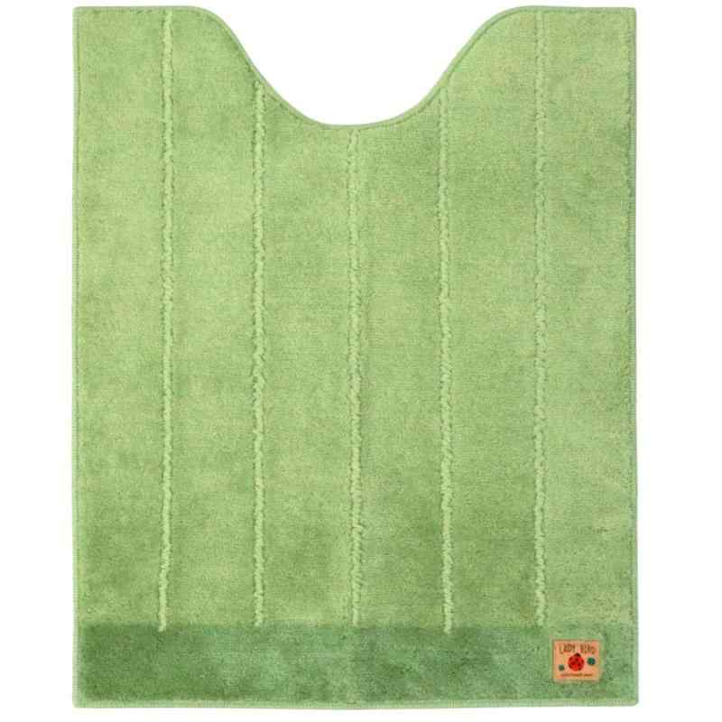 ヨコズナクリエーション(Yokozuna) シャンフルトイレ足元マット胴長ロンググリーン