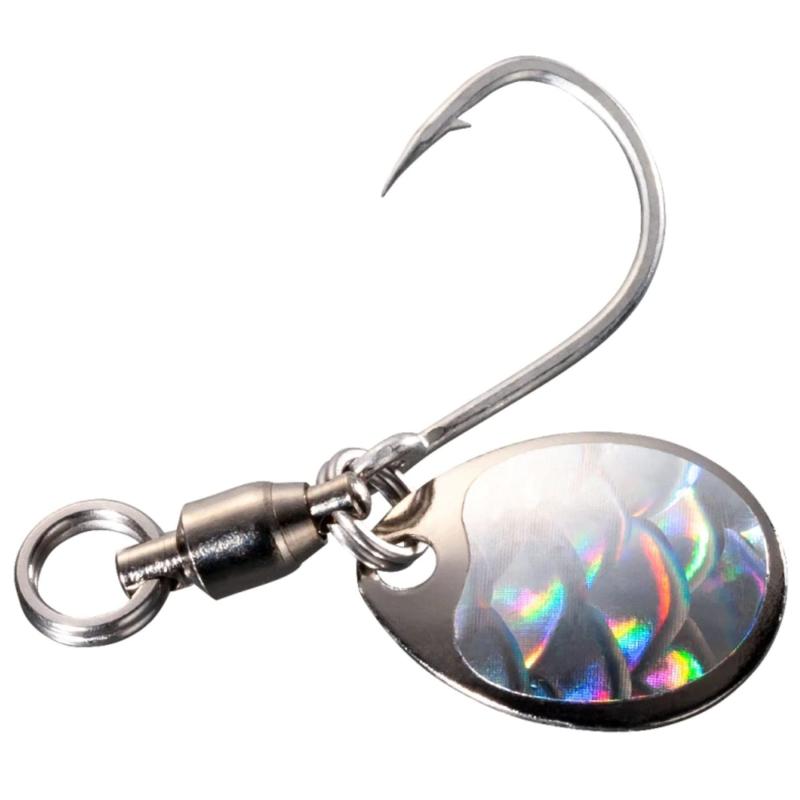 シマノ(SHIMANO) オシア メタルショットTG ボートサワラ スペアフック M EV-B05W 001 シルバー