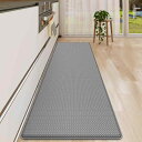 DEXI キッチンマット 150 拭ける 厚さ10mm 厚手 クッション 低反発 おしゃれ 無地 台所マット 撥水 清潔易い 汚れ防ぐ 台所 オフィス ランドリールーム PVC ポリ塩化ビニール