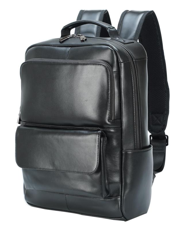 [Masa Kawa] 雅革 リュック メンズ 本革 バックパック ビジネスリュック 牛革 防水 14インチPC収納 A4 ..