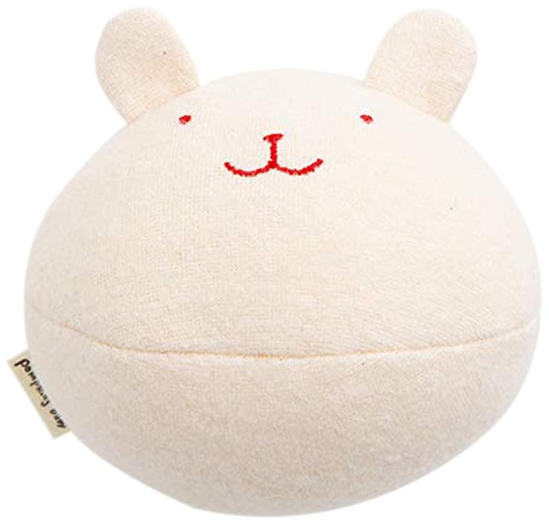 pompkins BABY オーガニックコットン100％【うさぎ・くま・わんこシリーズ】ボール Y-1192 日本製