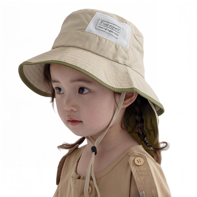 [VNGOLERRY] ベビー帽子 キッズ帽子 サンバイザー キッズハット 日よけカバー付き 女の子 男の子 46cm 48cm 50cm UVカット 日よけ 恐竜 春夏 可愛い