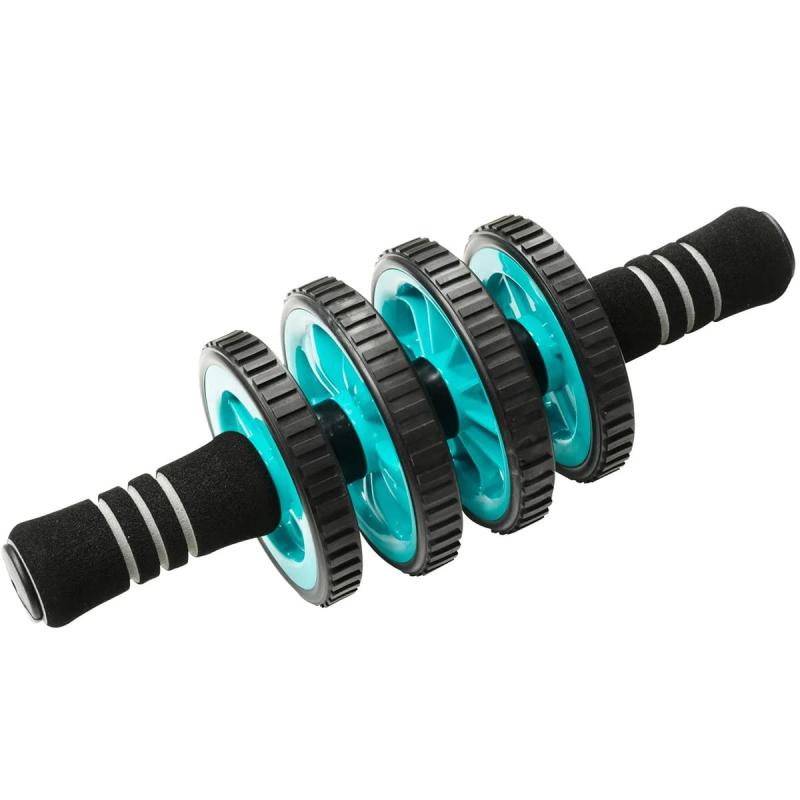 「キャタピー(Caterpy) 腹筋ローラー ライム [CATERPY(R) FITNESS] 4Wheel 4ウィール ABローラー [正規..