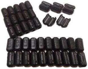 k-cocochi ノイズ カット ケーブル クリップ フェライトコア 内径 9mm 40個セット k-cocochi ノイズ カット ケーブル クリップ フェライトコア 内径 9mm 40個セット