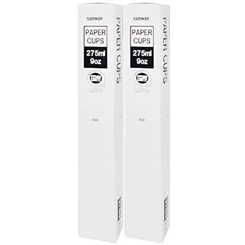 パーティーや来客用の紙コップを、まとめて買いたいと思いませんか。大きめの275mlなら、冷たい飲み物にもたっぷり入れられますよね。275mlの、白い紙コップが200個（100入り×2セット）そろう商品です。サンナップの、業務用にも使えるサイズです。■ 主な特長素材は紙（バージンパルプ100％）と案内されています。サイズは7.5×9.5cmと案内されています。100入りの箱が2箱のセットと案内されています。生産国は日本と案内されています。■ サイズ・仕様入数：200個（100入り×2セット）容量：275mlサイズ：7.5×9.5cm色：ホワイト（白無地）材質：紙（バージンパルプ100％）原産国：日本メーカー：サンナップ■ ご使用前にご確認ください冷たい飲み物・温かい飲み物の使い分けは、商品の案内をご確認ください。使い捨てのため、再利用はしないでください。