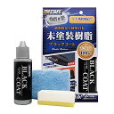 プロスタッフ 洗車用品 未塗装樹脂コーティング剤 魁 磨き塾 ブラックコート 100ml S151 未塗装樹脂&車内ダッシュボード使用可