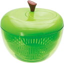 現代百貨 野菜の水切り器 アップル サラダスピナー S グリーン K333-GR
